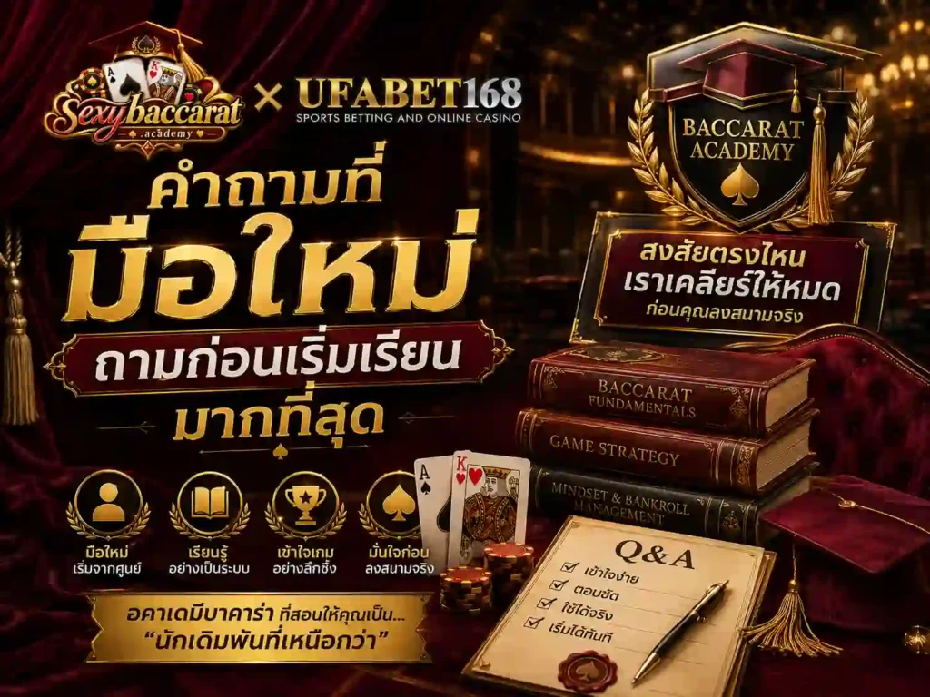 คำถามที่ มือใหม่ ถามก่อนเริ่มเรียนมากที่สุด