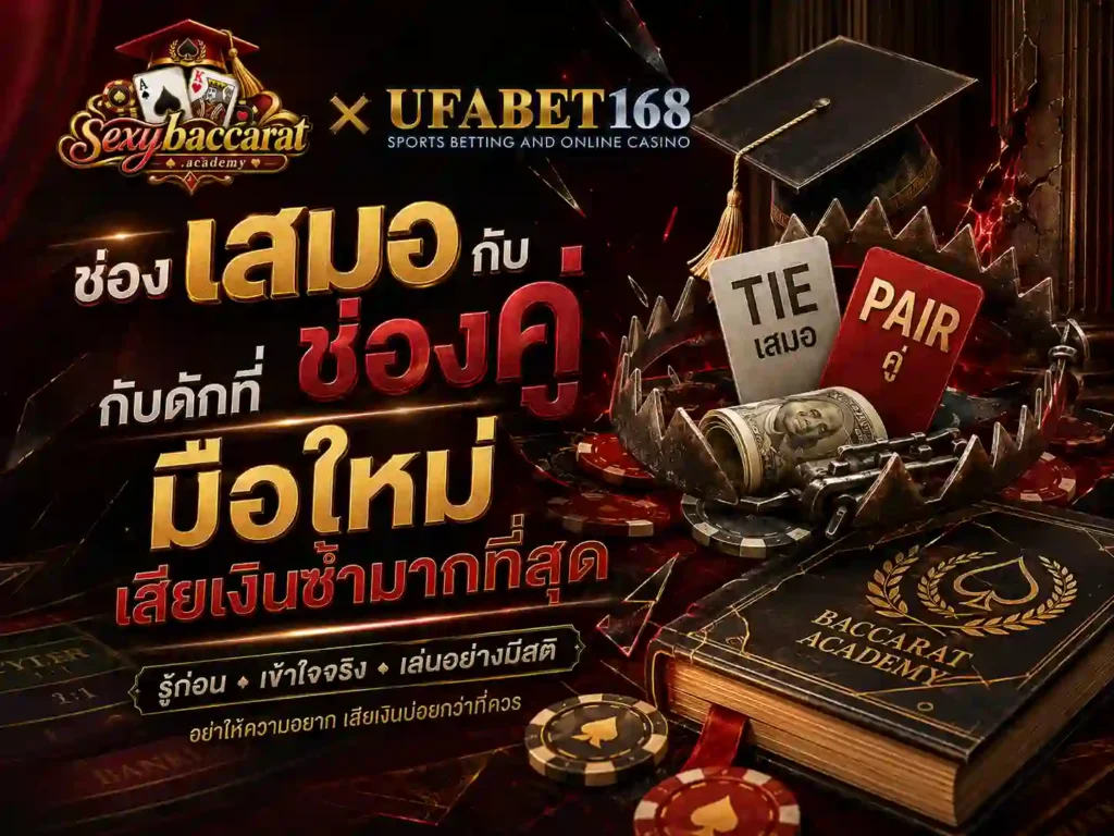 ช่อง เสมอกับช่องคู่ กับดักที่ มือใหม่ เสียเงินซ้ำมากที่สุด